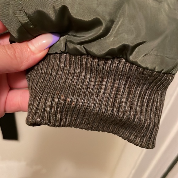 Green Bomber Jacket - Picture 10 of 10